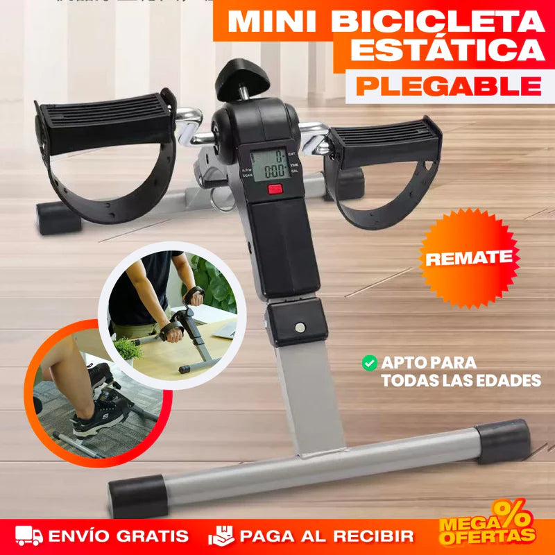 MINI BICICLETA ESTÁTICA PLEGABLE- TOP EN VENTAS