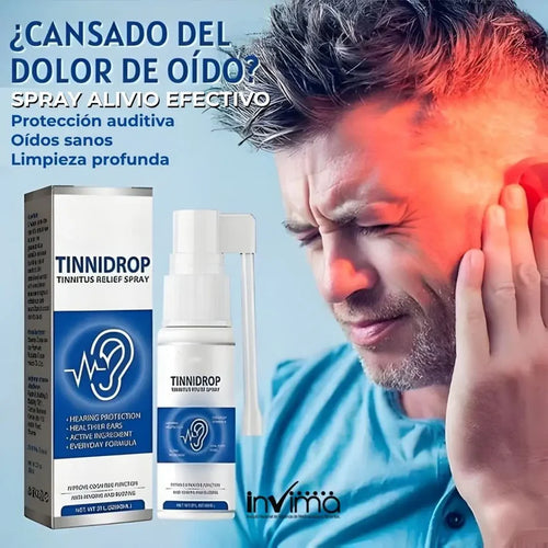 TINNIDROP® | SPRAY PARA EL CUIDADO Y BIENESTAR DE TUS OÍDOS👂✨